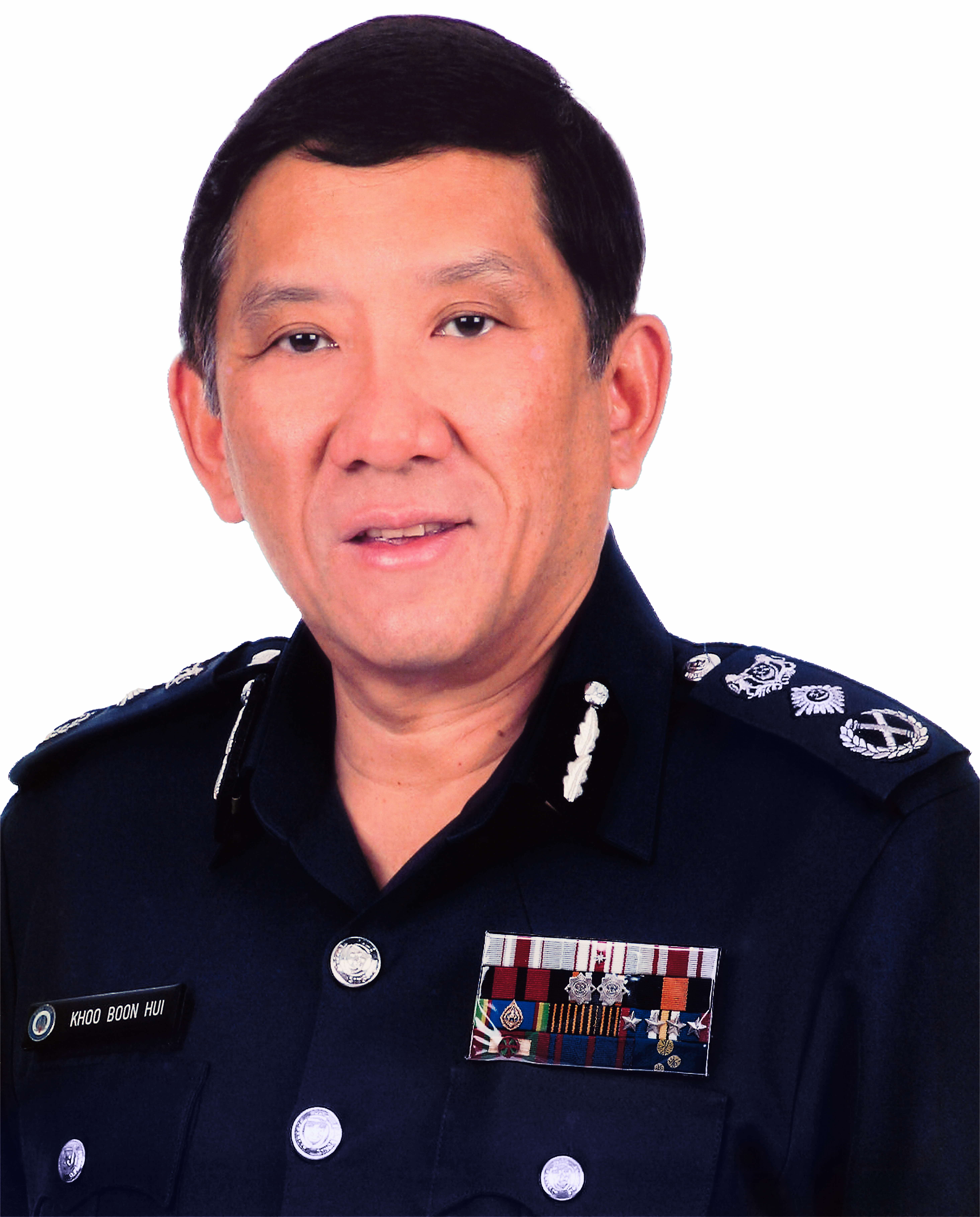 Khoo Boon Hui, P.J.G, P.P.A(P), P.B.S. Commissioner of Police Singapore Police Force