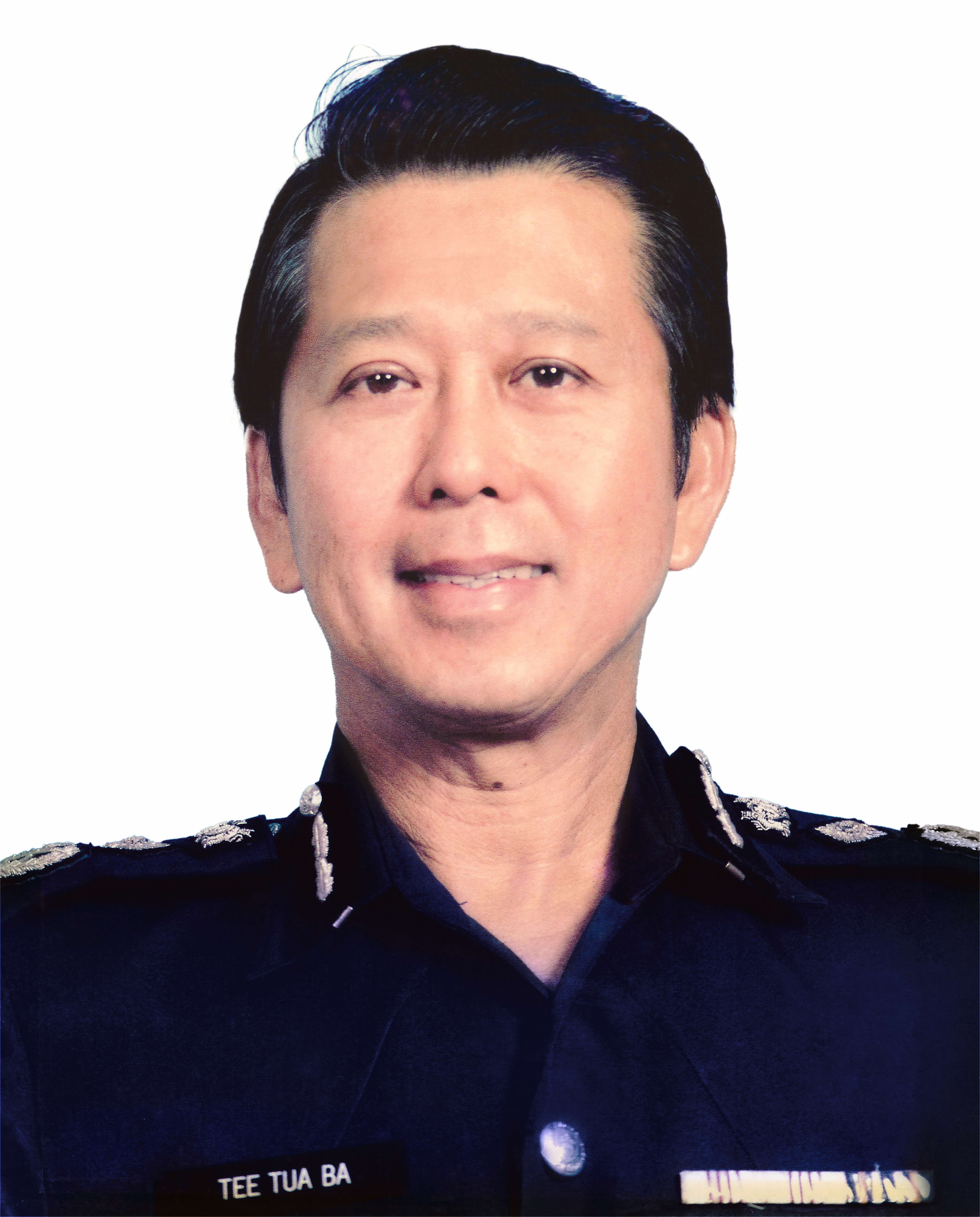 Tee Tua Ba, P.P.A(P), P.B, P.S.M. Commissioner of Police Singapore Police Force