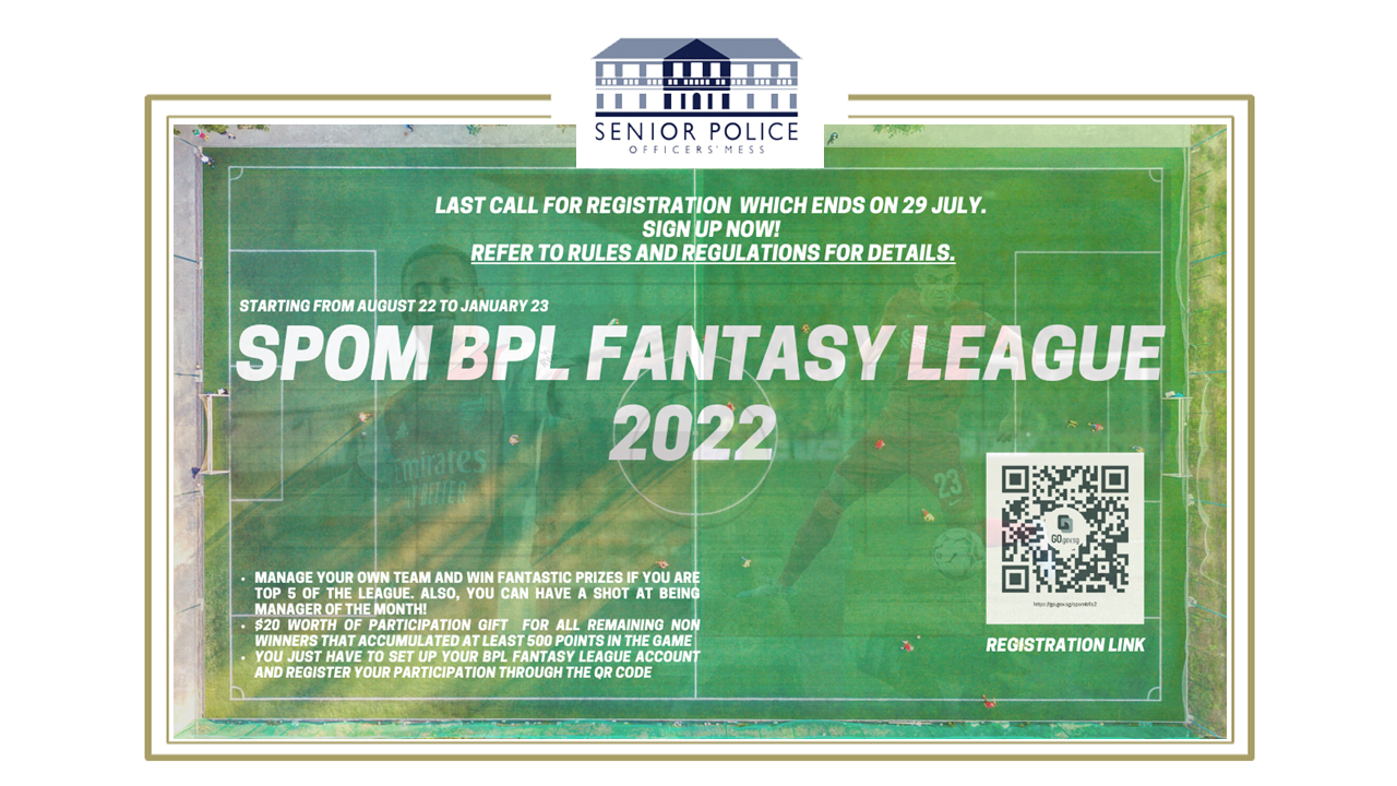 Barclays Premier League (BPL) Fantasy League 2022, Last Call for Registration!