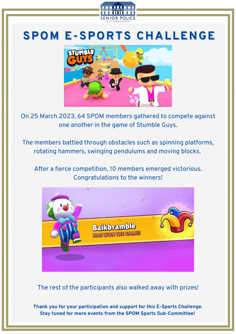 E–Sports Virtual Challenge
